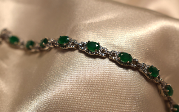 Pulsera Alina verde.