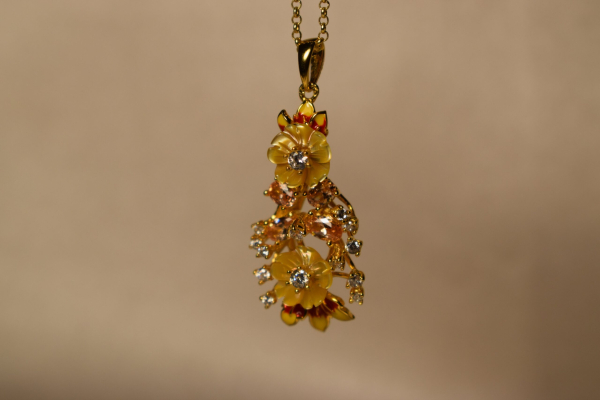 Colgante Floral